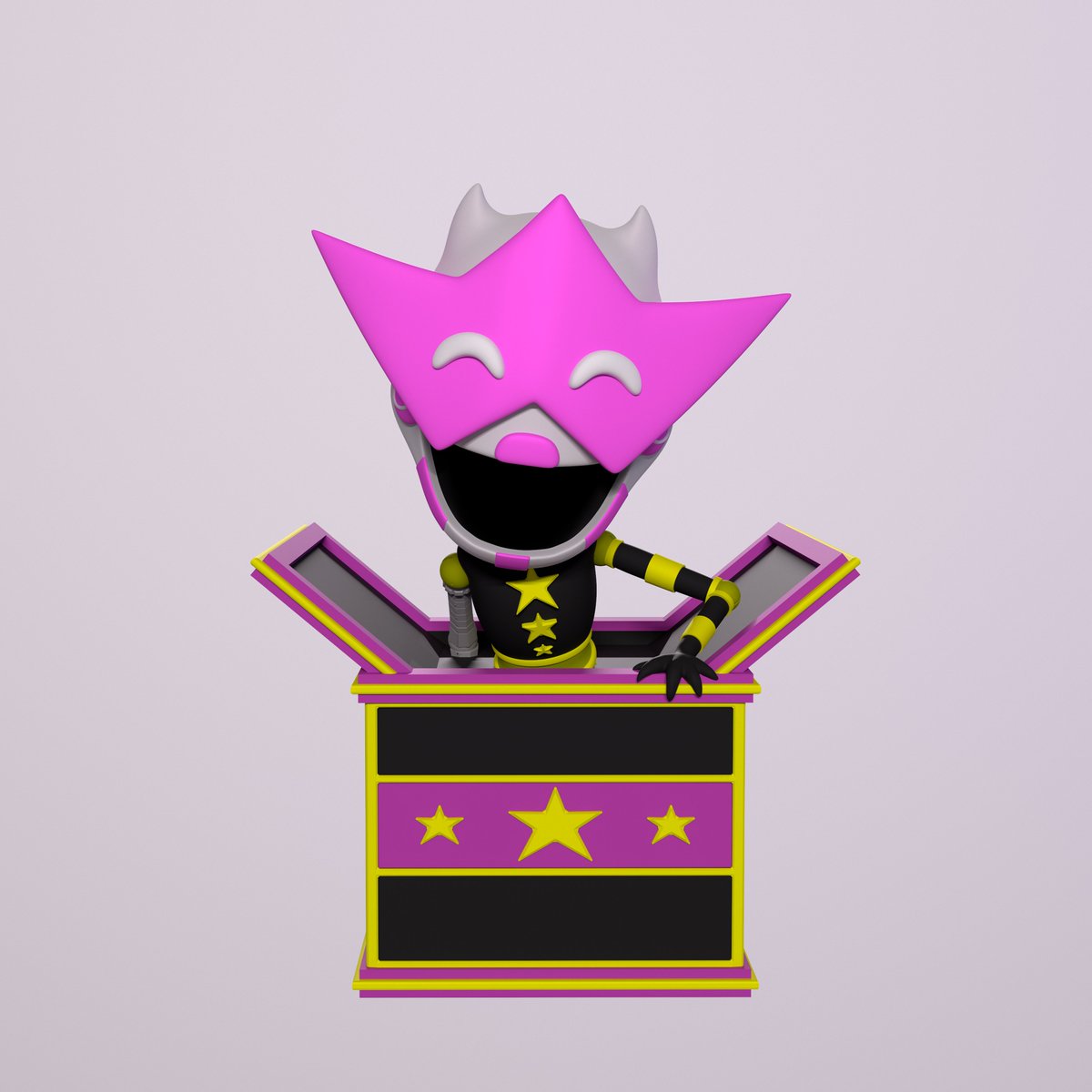 Man3h363's tweet photo. He hecho esta figurita de Glossy Puppet de @games878787 con estilo de @youtooz 👀 https://t.co/xvxglyQGhZ