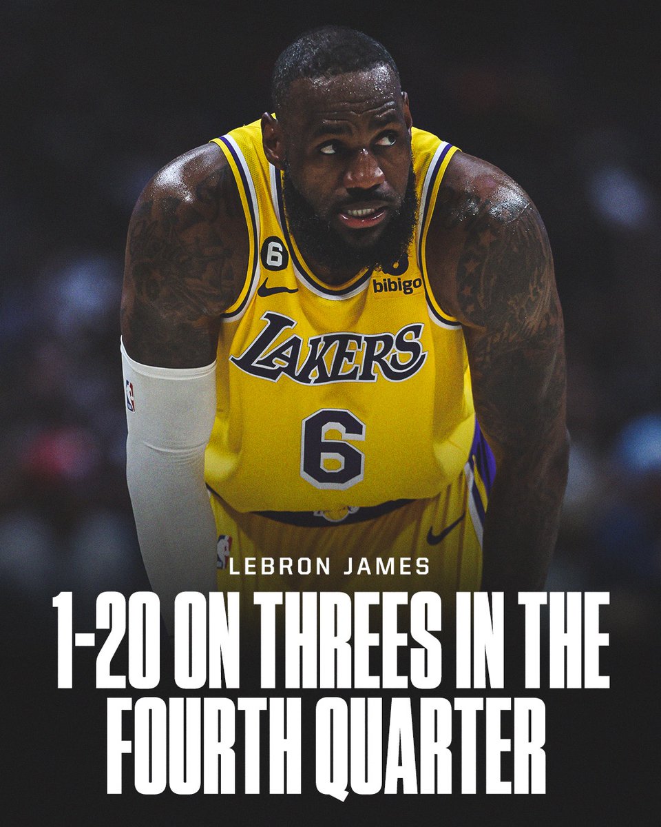 Michael Jordan was a MUCH better 3-point shooter than bagless overrated <a href="/KingJames/">LeBron James</a> relative to attempts per game and especially under pressure.

Overrated Lebron is CHOKING TRASH when it counts most...statistically PROVEN to be the LEAST CLUTCH 3-point shooter in <a href="/NBA/">NBA</a> history.