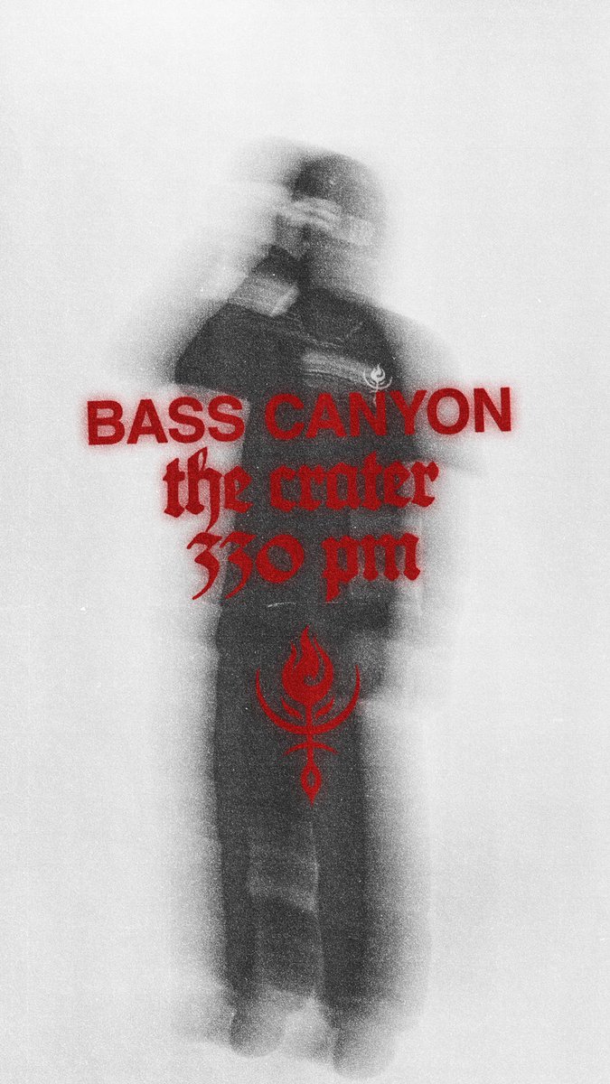 Surprise Bass Canyon 👁️🤝