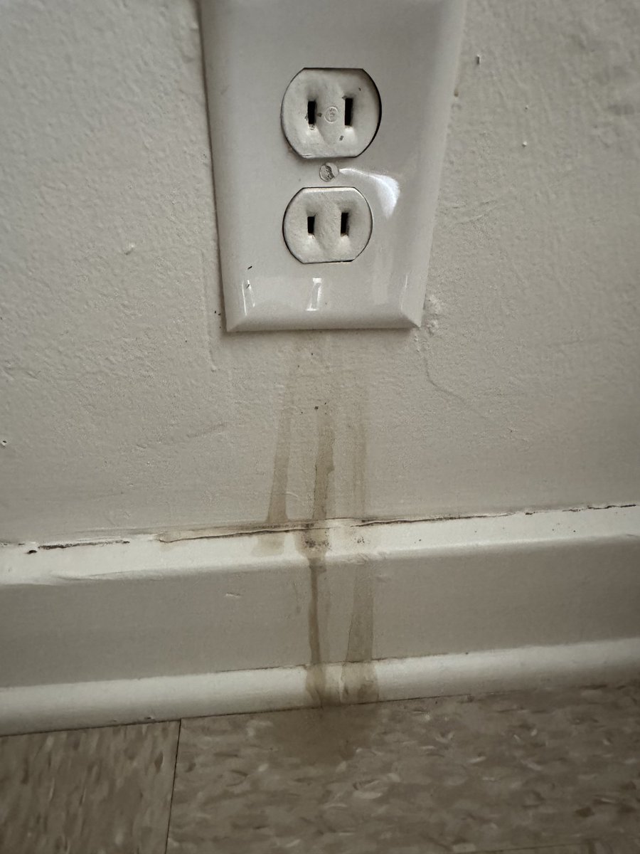Yeah I'll come help it with your outlet even though I don't like to work on Sundays...

Oh never mind! 

Call me when it stops leaking.