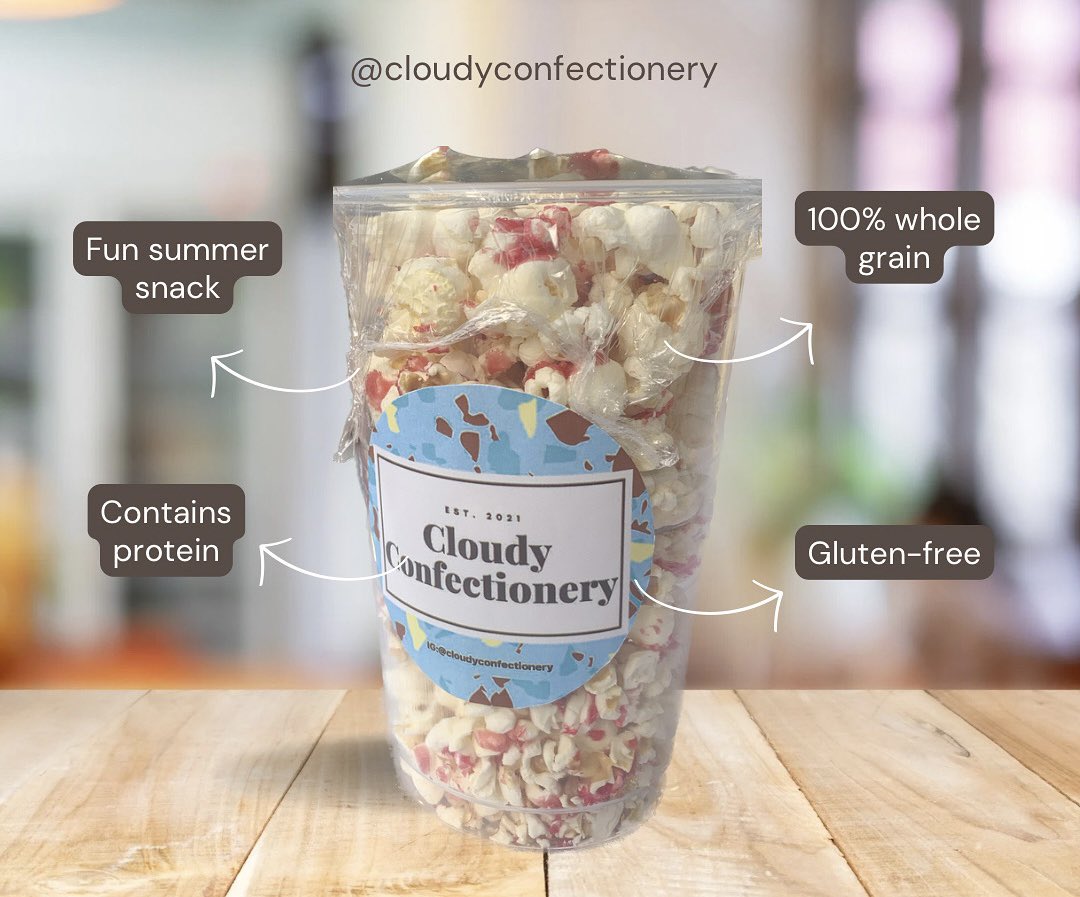 Sunday special: Red Velvet 🍿✨

#tastytreats #gourmettreats #smallbusiness #cloudyconfectionery