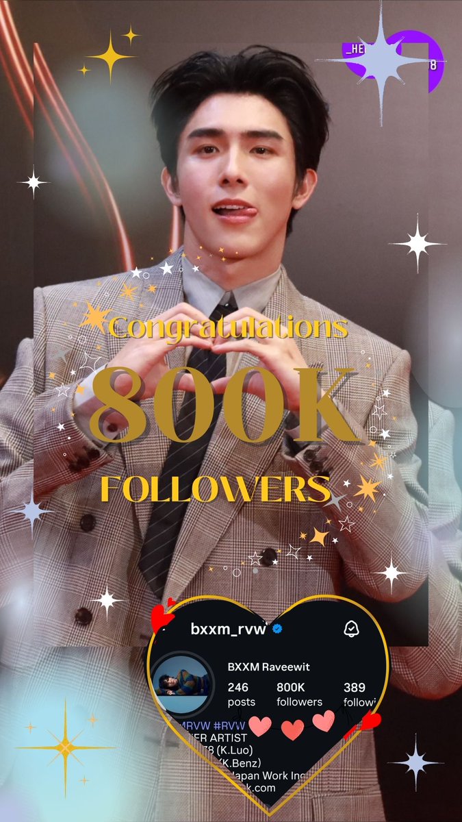 Negin✨ (@mynameisnegin) on Twitter photo Congrats on 800K IG followers, My Happiness Boom🎉🏆
Our family keeps growing every day & you deserve every bit of this love💯
Keep moving forward toward your dreams, we’ll always be right behind you whenever you look back forever✨🐋🤍
<a href="/bxxm_rvw/">บอ อู มอ บูมบูม🐋✨</a>
BXXM IG 800K
#800KBXXMRVW Congrats on 800K IG followers, My Happiness Boom🎉🏆
Our family keeps growing every day & you deserve every bit of this love💯
Keep moving forward toward your dreams, we’ll always be right behind you whenever you look back forever✨🐋🤍
<a href="/bxxm_rvw/">บอ อู มอ บูมบูม🐋✨</a>
BXXM IG 800K
#800KBXXMRVW
