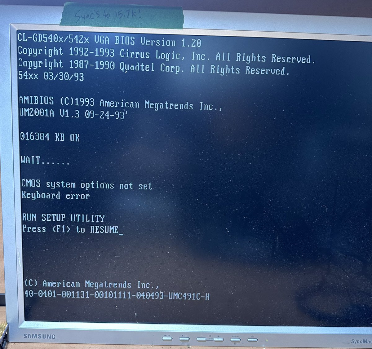 Here's a card sent to me by a ewaste dealer in Texas... before (pins bent, caps broken/bent and dirty...) and after with restoration and testing