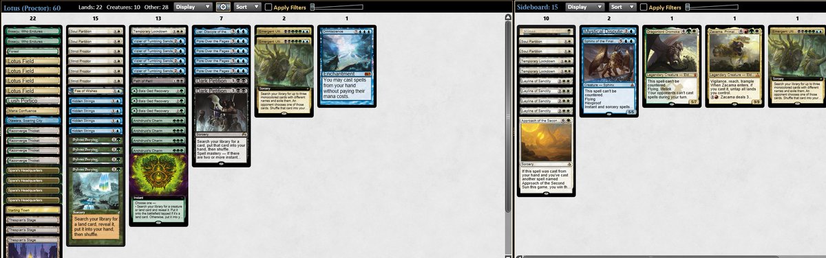 Lost in the finals of the Pioneer Challenge today, timed out with a lethal line available, tragic😥

R1: UW Control 🪷🪷
R2: Ascendancy 🪷🪷
R3: Ascendancy 🪷🪷
R4: Angels 🪷🪷
R5: Monored 😥🪷😥
R6: Monoblack 😥🪷🪷
Q: BR Mid 🪷🪷
S: Angels 🪷😥🪷
F: UW Control 🪷😥🕒