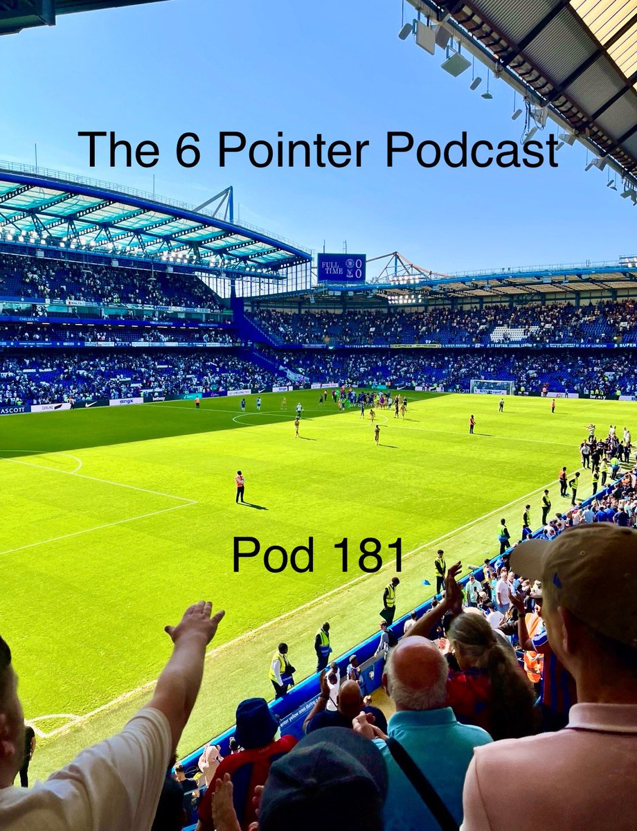 Podcast 181🎙️

The new season kicks off with a goalless draw at Stamford Bridge. Post match reaction:

Listen here 👇🏼
audioboom.com/posts/8764230-…

🦅

You can also subscribe via your chosen podcast provider👇🏼
podfollow.com/6PointerPodcast

#CPFC
#CHECRY