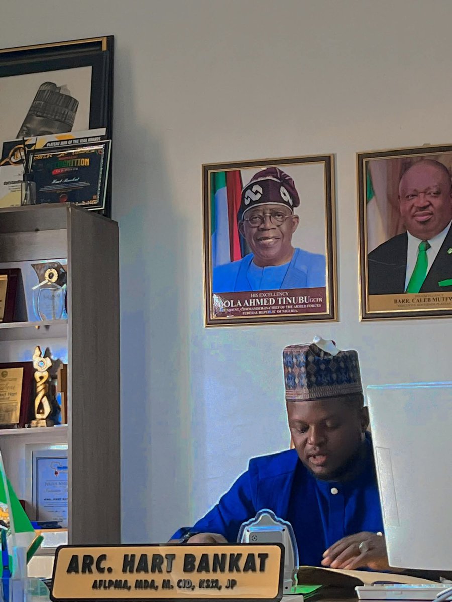Aisha Muhammad Aliyu (@aishamuhammad40) on Twitter photo As Jos continues to shine, the people of Plateau State stand united in their appreciation for the leadership driving this change.
Thank you, Arc. <a href="/Hartbankat/">Arc. Hart Bankat</a>, for your exemplary leadership. Thank you, Your Excellency, Barr. <a href="/CalebMutfwang/">Caleb Mutfwang</a> for your visionary governance.
God As Jos continues to shine, the people of Plateau State stand united in their appreciation for the leadership driving this change.
Thank you, Arc. <a href="/Hartbankat/">Arc. Hart Bankat</a>, for your exemplary leadership. Thank you, Your Excellency, Barr. <a href="/CalebMutfwang/">Caleb Mutfwang</a> for your visionary governance.
God