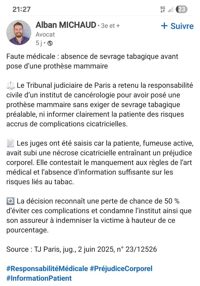 gniwing's tweet photo. Bientôt ce sera de la faute des médecins si vous avez un cancer du poumon en fumant. https://t.co/J7Gri5c5XY