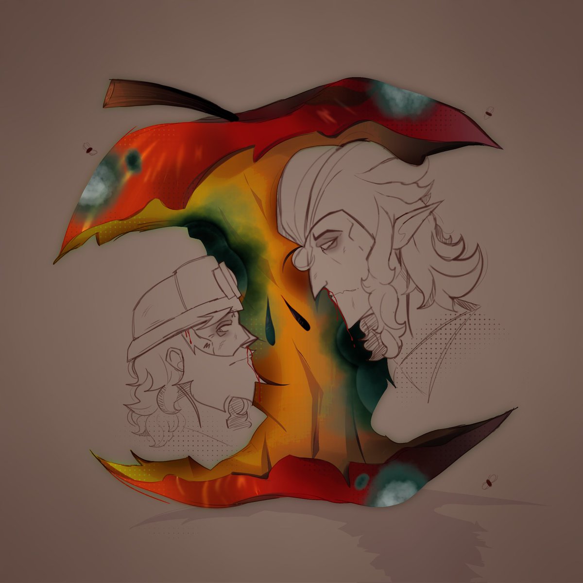 Sx_hF_'s tweet image. 🍎🪱
#appletrend #dynamike #mortis #BrawlStars #BrawlStarsArt