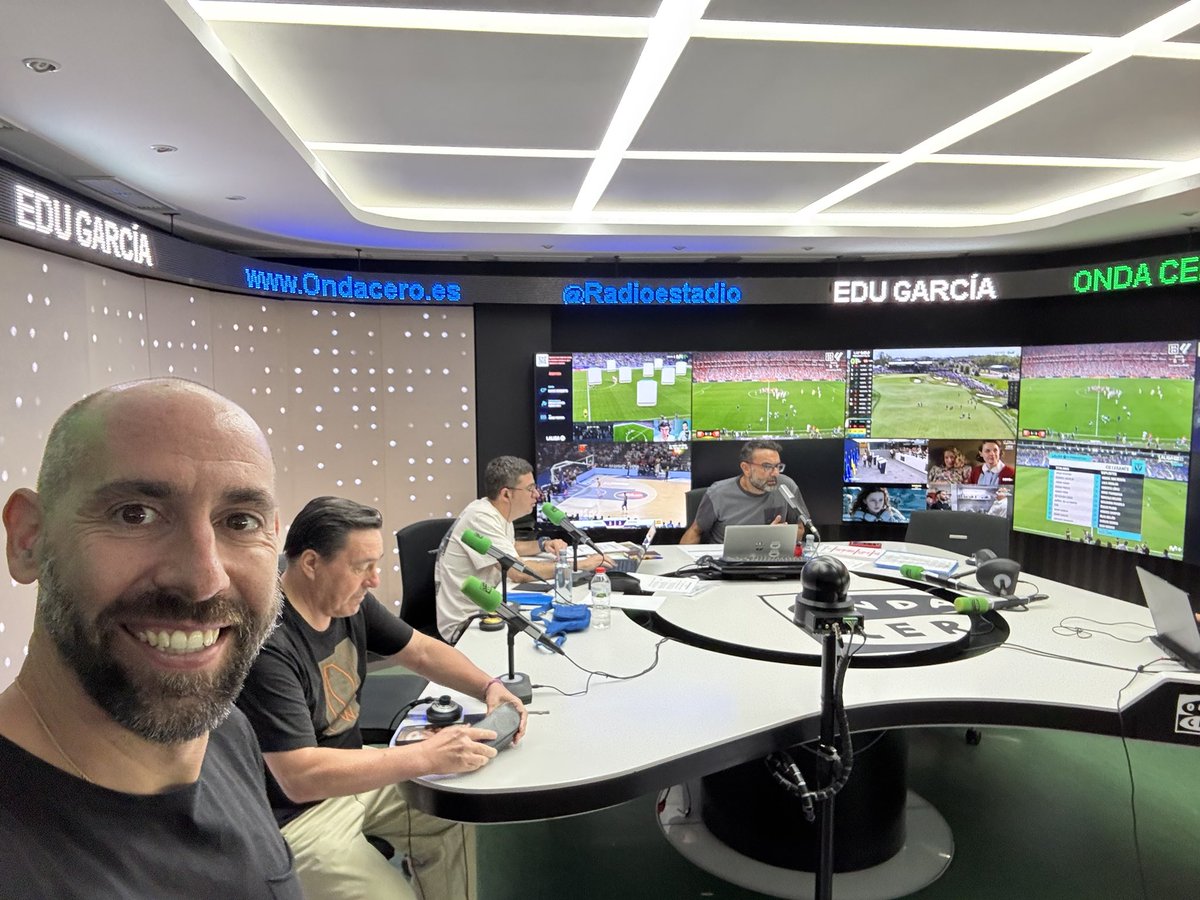 Ander Mirambell OLY (@anderskeleton) on Twitter photo En breve arrancamos una temporada más en <a href="/Radioestadio/">Radioestadio</a> de <a href="/OndaCero_es/">Onda Cero</a> Un lujazo estar con toda esta familia y siguiendo el <a href="/RCDEspanyol/">RCD Espanyol de Barcelona</a> <a href="/joseagustinww/">Joseagustinww</a> Ya podéis conectar la radio que arrancamos con el partidazo <a href="/Atleti/">Atlético de Madrid</a> <a href="/Alfremartinezz/">Alfredo Martínez</a> Va,Va,Va…Que arrancamos En breve arrancamos una temporada más en <a href="/Radioestadio/">Radioestadio</a> de <a href="/OndaCero_es/">Onda Cero</a> Un lujazo estar con toda esta familia y siguiendo el <a href="/RCDEspanyol/">RCD Espanyol de Barcelona</a> <a href="/joseagustinww/">Joseagustinww</a> Ya podéis conectar la radio que arrancamos con el partidazo <a href="/Atleti/">Atlético de Madrid</a> <a href="/Alfremartinezz/">Alfredo Martínez</a> Va,Va,Va…Que arrancamos