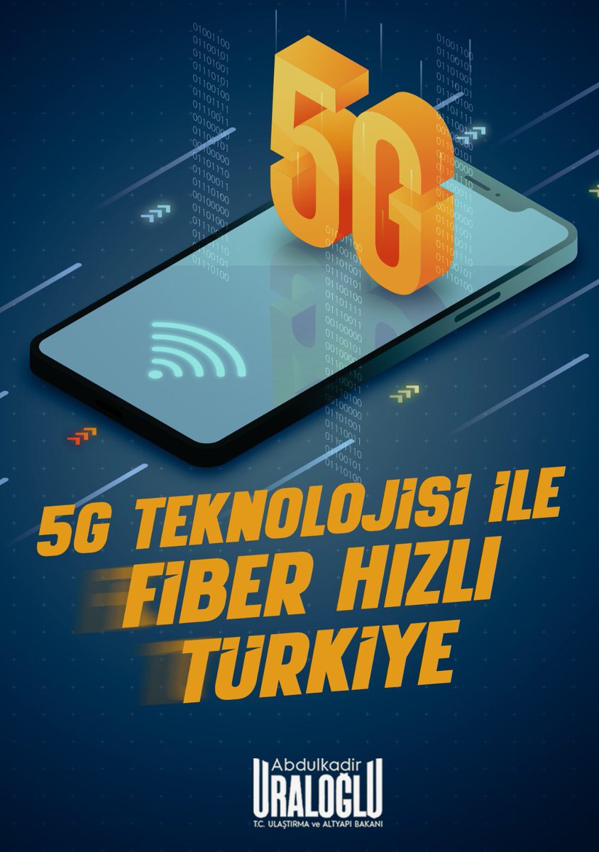 📡 5G İçin Geri Sayım Başladı!

✔️ 16 Ağustos 2025 tarihli Cumhurbaşkanı Kararı ile 5G ihalesi süreci başladı.
🔹 700 MHz ve 3.5 GHz bantlarında toplam 400 MHz frekans kullanımına açılıyor.
💻 4.5G’ye göre 10 ila 100 kat daha hızlı internet geliyor.

#TürkiyeHızlanıyor 🇹🇷