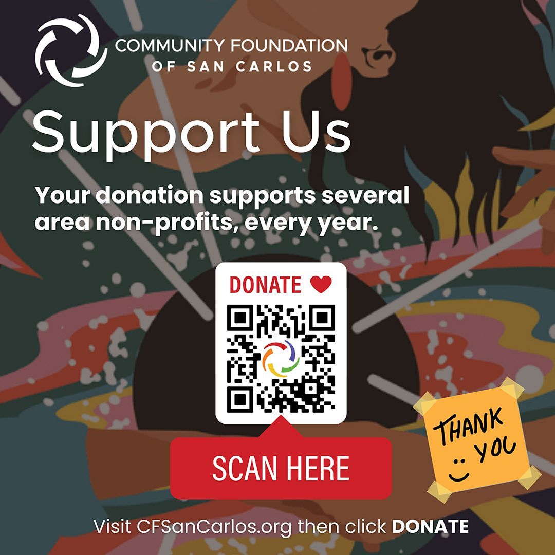 Today’s #NationalNonprofitDay! 🙌
Support the Community Foundation of San Carlos &amp; dozens of local nonprofits with a single donation.

📲 Scan the image or go to CFsanCarlos.org → click DONATE

#NonprofitDay #SanCarlos #BayArea #SupportLocal #GiveBack #CommunityPower