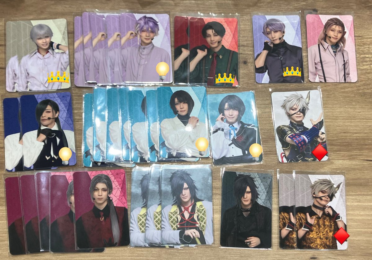 【交換・譲渡】
ミュージカル 刀剣乱舞 刀ミュ 東京ドーム 目出度歌誉花舞 玖寿 音曲祭 クリアカード クリカ ふぉとカ

譲→画像参照
求→歌誉クリカ蜻蛉切＞すえひろがりクリカ小竜、音曲祭戦闘小竜

後日手渡し、郵送可
小竜含む優先

条件↓