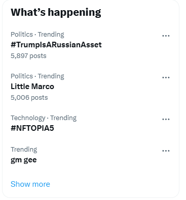 Cristalla 👑 (@queencristalla) on Twitter photo 💙For the second day in a row, #NFTOPIA5 is trending on X! Huge thanks to the community for making this possible. The day isn’t over yet. Let’s keep it trending all day long! <a href="/thenftopia/">NFTOPIA Metaverse Convention🌐Aug 16-17</a> #NFTOPIA5 #NFTOPIA5 💙For the second day in a row, #NFTOPIA5 is trending on X! Huge thanks to the community for making this possible. The day isn’t over yet. Let’s keep it trending all day long! <a href="/thenftopia/">NFTOPIA Metaverse Convention🌐Aug 16-17</a> #NFTOPIA5 #NFTOPIA5