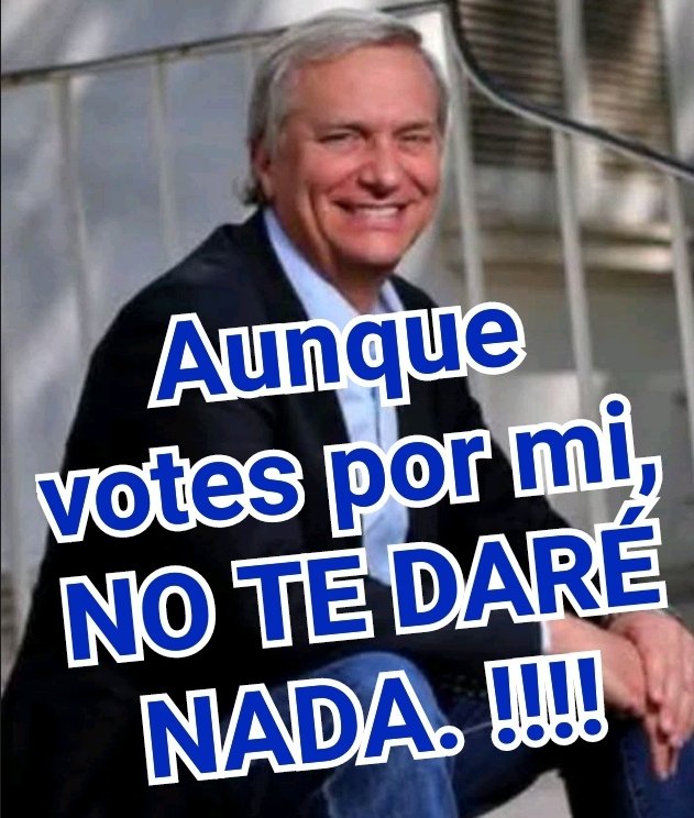 A ver, analicemos esto:
A los q dicen:
#KastPrimeraVuelta
Les pregunto:
¿Cual sería la oferta del candidato para:
🔹️La Clase Trabajadora 
🔹️Los Pensionados
🔹️Los estudiantes 
🔹️Las dueñas de casa.
🤔🤔🤔🤔🤔
Cri-cri
..Era de suponer. 
Este candidato está vacío por dentro.