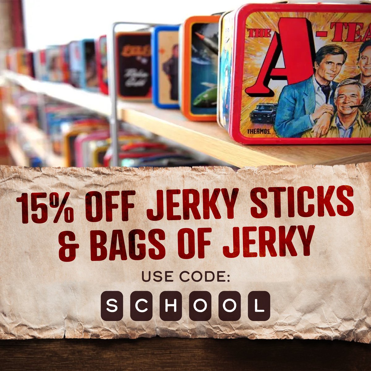 Are you familiar with the late night/early morning lunchbox scramble?😬 We are. 
That’s why we’re helping you pack the pantry with healthy, grab-and-go snacks..

Shop 15% OFF beef sticks &amp; jerky through 8/20!
Discount Code: SCHOOL

Shop➡️ crockettcreek.com/shop-jerky/