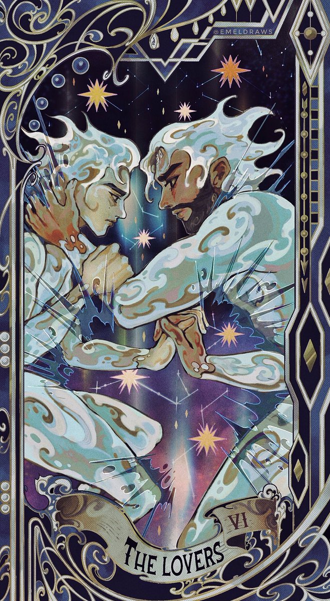 [#Arcane Major Arcana series]

6 Vi and Caitlyn, The Lovers
Plus Viktor and Jayce version