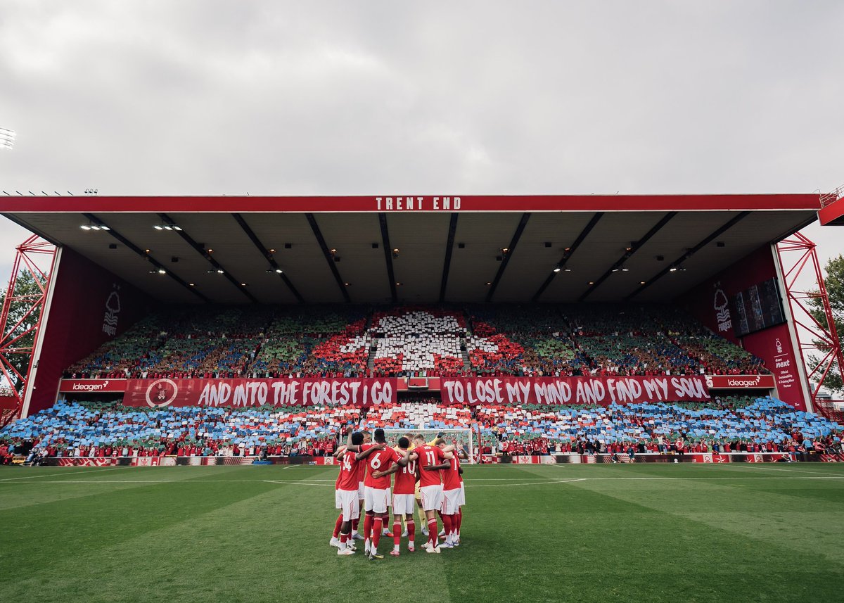 TWEETATSAN's tweet photo. Nottingham Forest ended a seven-game winless run on MD1 of a league season (D2 L5), picking up their first opening match win since 2017-18 v Millwall in the Championship (1-0), and first at Premier League level since 1996-97 v Coventry (3-0). 🔴⚪

#NFOBRE
#PL https://t.co/HTfkk82nc7