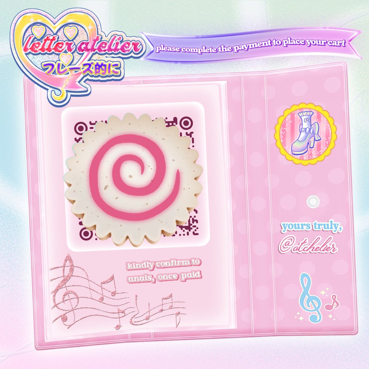atchelier's tweet photo. heart is full now that my setup has arrived 💍💗 kak inta’s @hattoclub delicate fingers were the source of those magical touches embedded— and i fear i couldn’t appreciate this masterpiece enough { sobbing 😭.. }

t’was heavily inspired from aikatsu! what a dream comes true 🤧🤍 https://t.co/9uEmhJFtiD