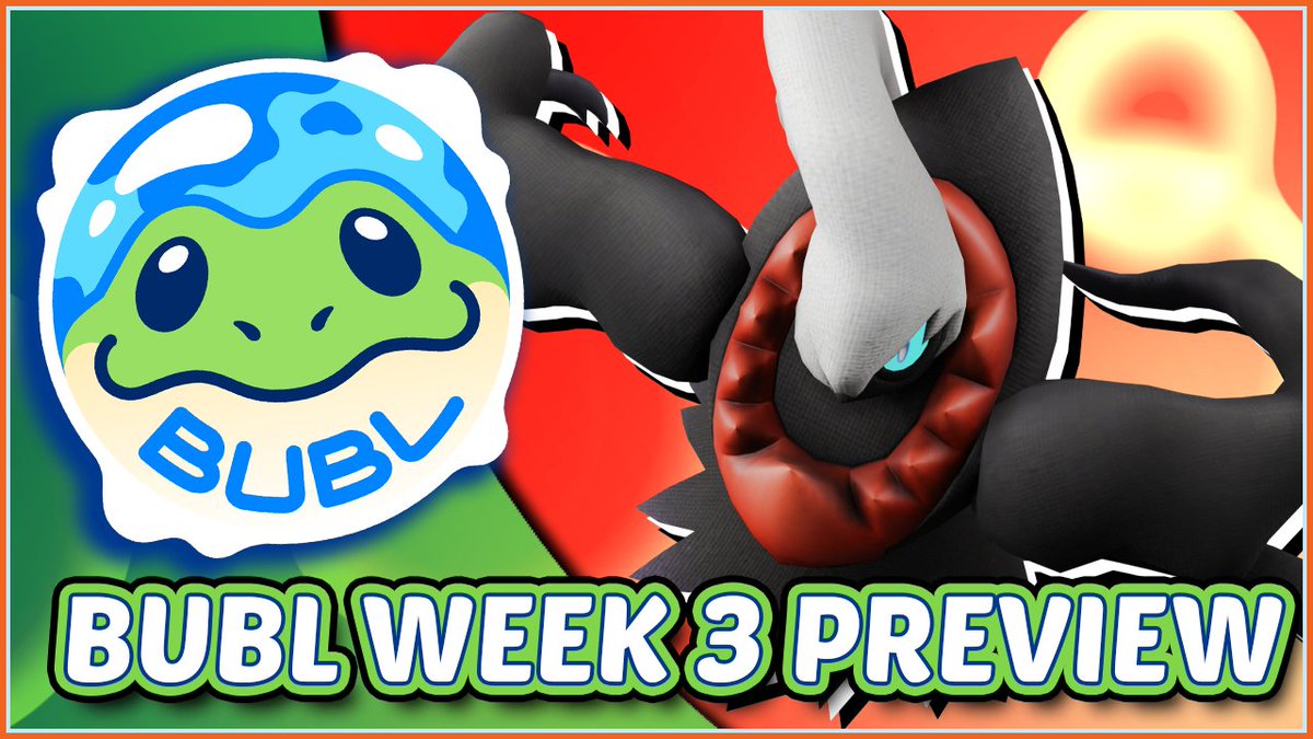 It’s only Week 3 &amp; already we’re almost half way through the 1st season of the BUBL, <a href="/PlayMoreEsports/">Play More Esports</a>' Pokemon Draft League . Join me as I recap week 2 &amp; get you prepped for week 3 with analysis, predictions &amp; a peak at my interview with the commish, <a href="/GeneralTarheel/">Ben</a> 

Link below