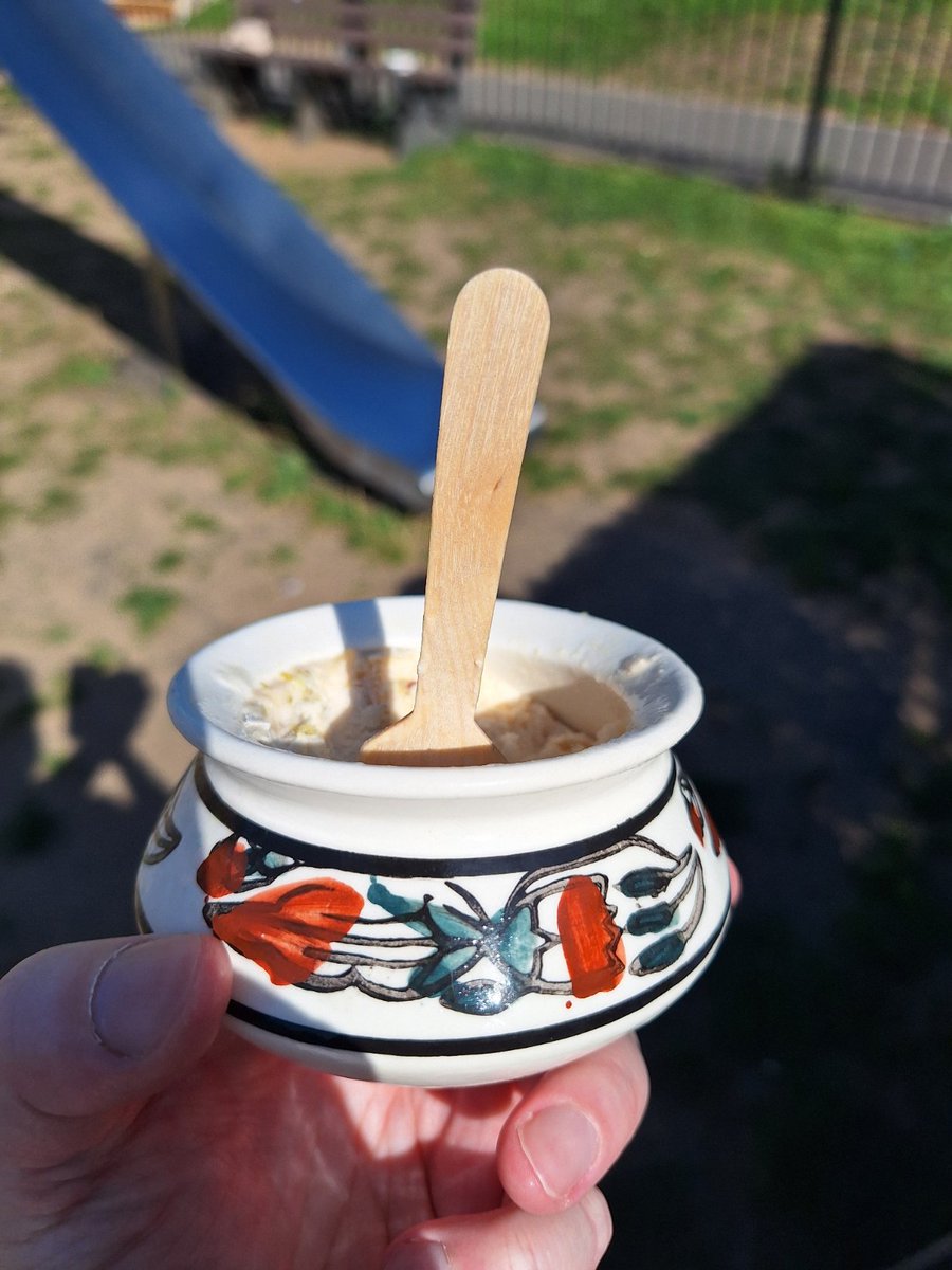 From the Tuk shop khulfi in a clay pot £3.50