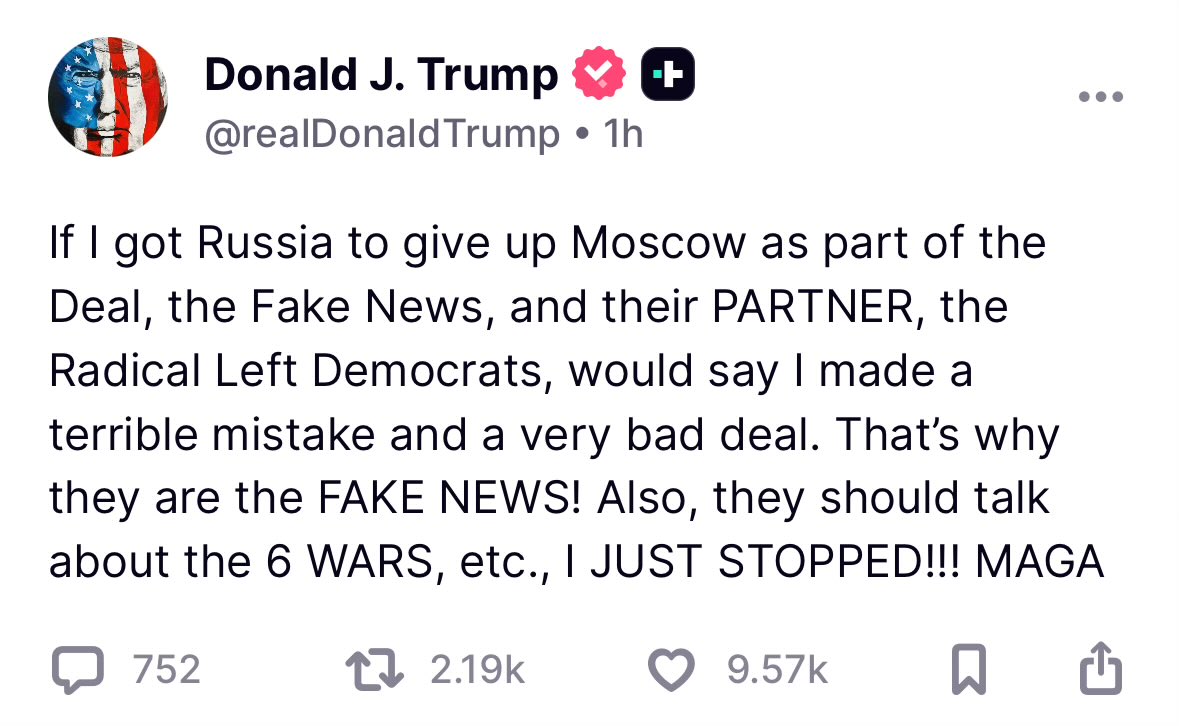 Give up Moscow?