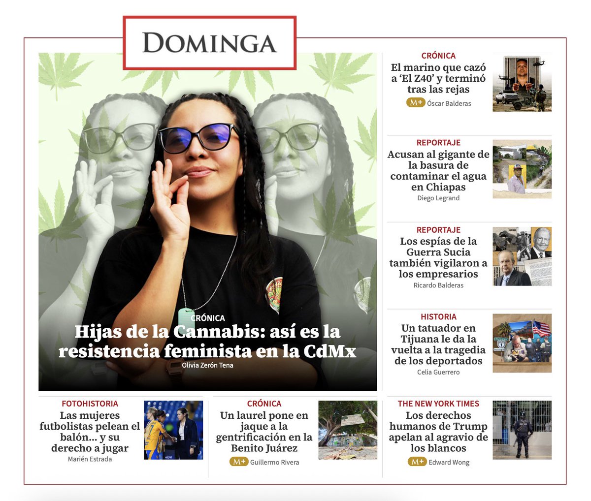  Niño Problema (@elhaaronjpg) on Twitter photo ¡Ya es domingo de <a href="/dominga_milenio/">Revista Dominga</a>!, ¿ya leyeron?, en esta semana tiene textos de <a href="/oscarbalmen/">Oscar Balmen</a> <a href="/riveravazg/">Guillermo Rivera</a> <a href="/Ricky_leaks_/">Ricardo Balderas</a> <a href="/marien_caminoa7/">Marién Estrada</a> <a href="/oliviazeron/">Olivia Zerón Tena</a> <a href="/ewong/">Edward Wong</a> <a href="/ingerdbl/">Inger Díaz Barriga</a> <a href="/CeliaWarrior/">Celia Guerrero</a> <a href="/Diegolegrandper/">Diego Legrand</a> <a href="/marien_caminoa7/">Marién Estrada</a>, ya me eché unos cuantos y si están recomendables, están con la ¡Ya es domingo de <a href="/dominga_milenio/">Revista Dominga</a>!, ¿ya leyeron?, en esta semana tiene textos de <a href="/oscarbalmen/">Oscar Balmen</a> <a href="/riveravazg/">Guillermo Rivera</a> <a href="/Ricky_leaks_/">Ricardo Balderas</a> <a href="/marien_caminoa7/">Marién Estrada</a> <a href="/oliviazeron/">Olivia Zerón Tena</a> <a href="/ewong/">Edward Wong</a> <a href="/ingerdbl/">Inger Díaz Barriga</a> <a href="/CeliaWarrior/">Celia Guerrero</a> <a href="/Diegolegrandper/">Diego Legrand</a> <a href="/marien_caminoa7/">Marién Estrada</a>, ya me eché unos cuantos y si están recomendables, están con la