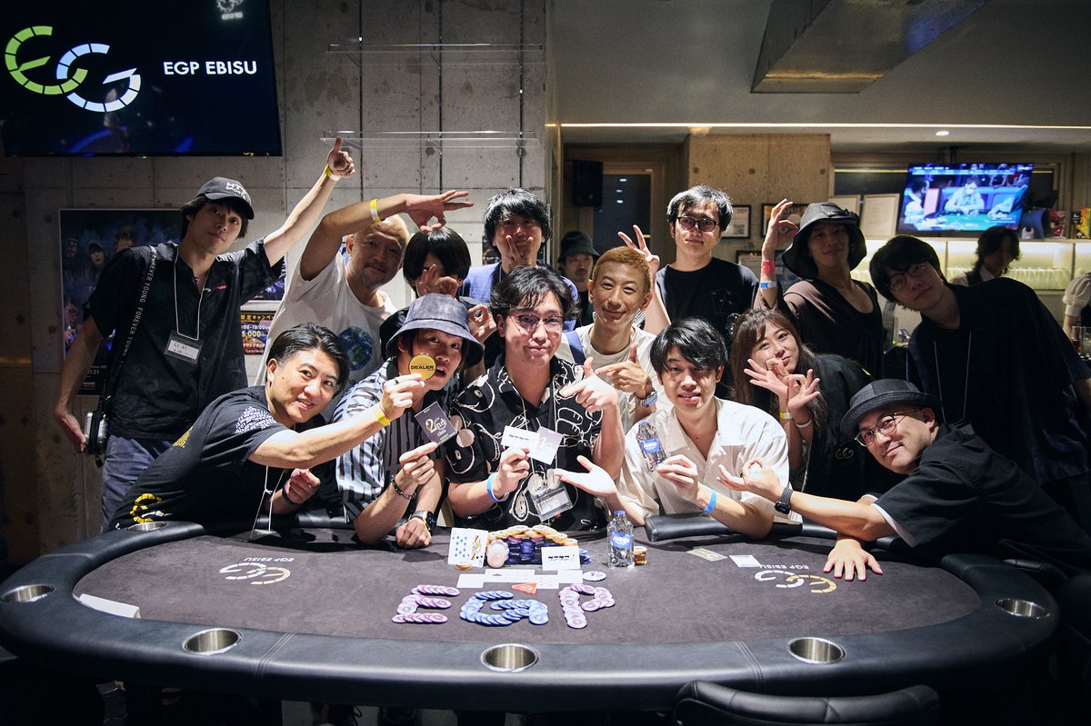 【EGPT 25-26 #1 TOKYO】#EGPOKER
"Hyper Result" 

WINNER
牡蠣開け師 あき。 / カキカラ!!

Runner-Up
やしろあずき / EGP