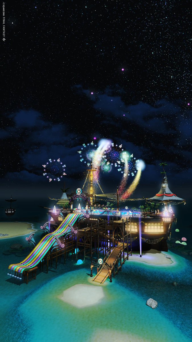 ⭐️🎆🎇🚢

#FF14風景