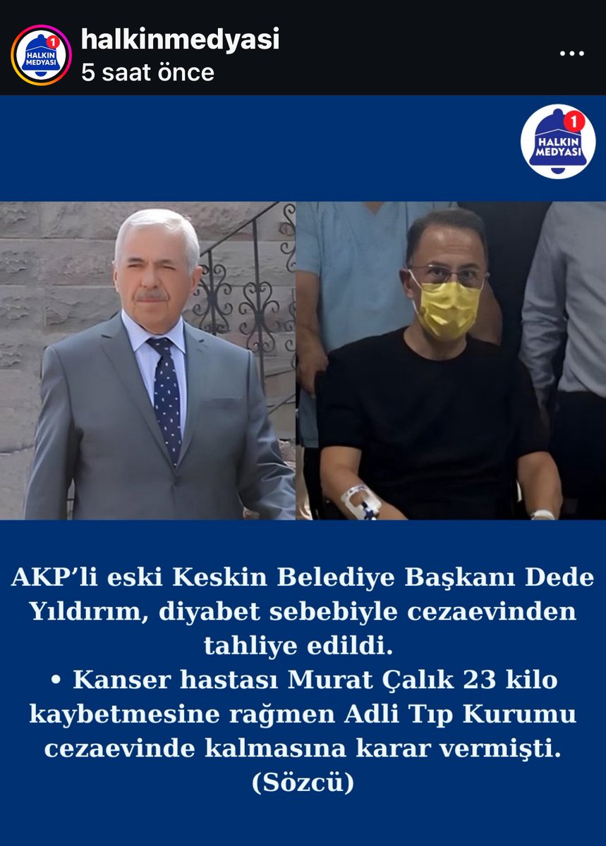 Adalette çifte standart olur mu⁉️
#muratçalıkserbestbırakılsın