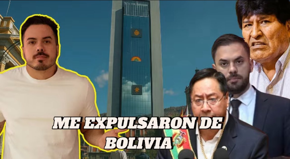En diciembre del 2022 el gobierno de Arce Catacora me expulsó de #Bolivia obedeciendo órdenes directas de la Seguridad del Estado cubana.

Ese día las instituciones de Bolivia quedaron al servicio de la dictadura más vieja del hemisferio… hoy todo cambiará.

Mira la historia👇🏻
