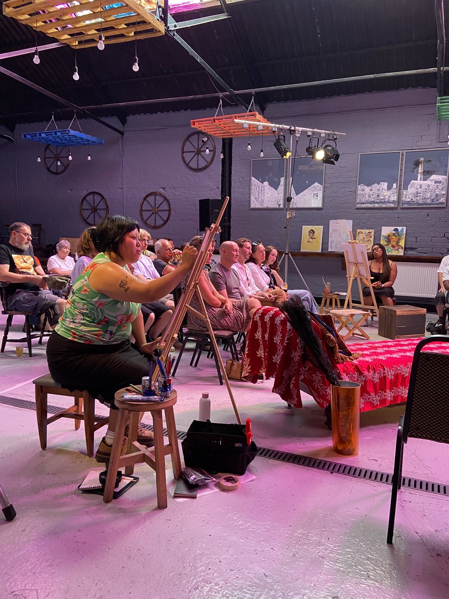 AmigoniDavid's tweet image. Moving monologue dramatisation of @lisablowerwrite story, ‘Blessing in Burslem’ by @NVBorderlines and #KwanzaCollective. Thanks and congratulations to all, including the amazing artists who captured the performance, making the theme of the piece part of the dramatic fabric.…