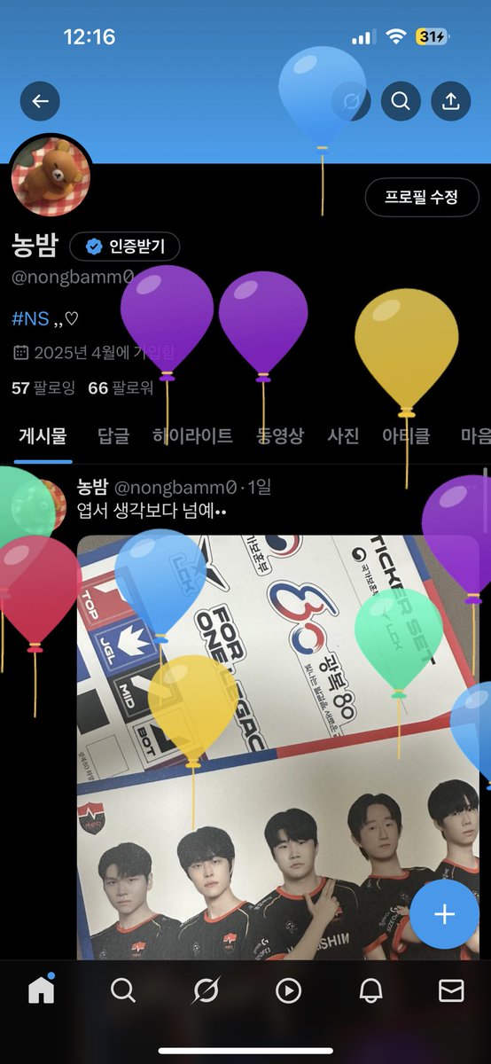 농밤 tweet media
