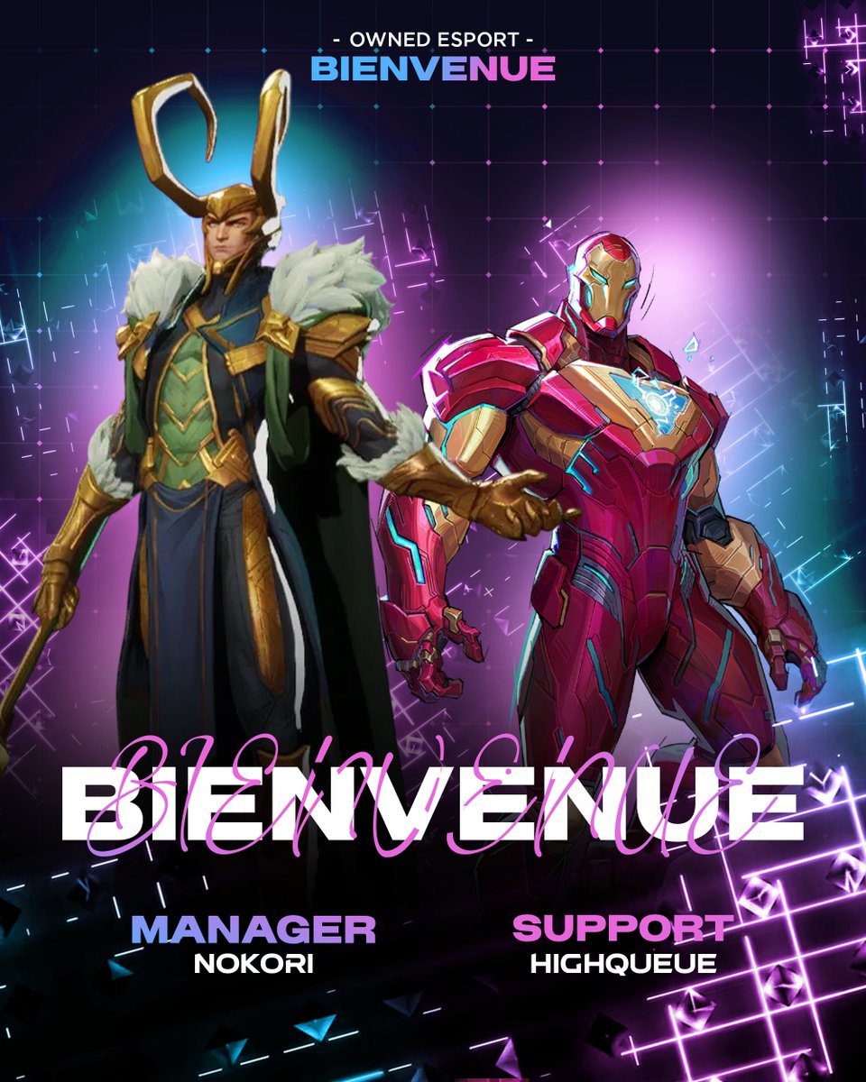 Owned (@ownedesport) on Twitter photo 🚨 ANNONCE 🚨
Ils sont là et prêts à en découdre. 💪
Souhaitons la bienvenue à nos deux nouvelles recrues:
💉 <a href="/HighQu3ue/">Owned | HighQueue</a> (Support)
👤 <a href="/NokoriTTV/">Owned | Nokori</a> (Manager)
Ils rejoignent notre équipe actuelle pour compléter l’effectif avec un seul objectif : dominer le MRC. 🔥 🚨 ANNONCE 🚨
Ils sont là et prêts à en découdre. 💪
Souhaitons la bienvenue à nos deux nouvelles recrues:
💉 <a href="/HighQu3ue/">Owned | HighQueue</a> (Support)
👤 <a href="/NokoriTTV/">Owned | Nokori</a> (Manager)
Ils rejoignent notre équipe actuelle pour compléter l’effectif avec un seul objectif : dominer le MRC. 🔥