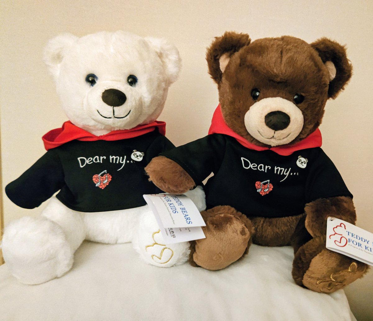 dame_aka's tweet photo. 無事にお迎えしましたっ！
Pan.Kピアスも♡- ̗̀ ヵヮィィ  ̖́-♡
 #テディベア  #小児がん
#JUN_K  #ジュンケイ  #2PM #SUMMERROOMTOUR2025 https://t.co/vJic6YucBL