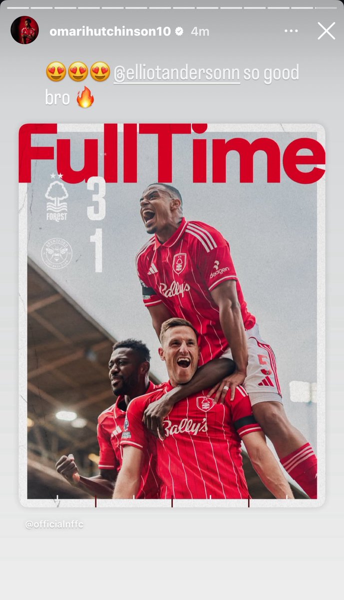 Omari Hutchinson via Instagram

Gonna be some duo this season 🥶 

#NFFC