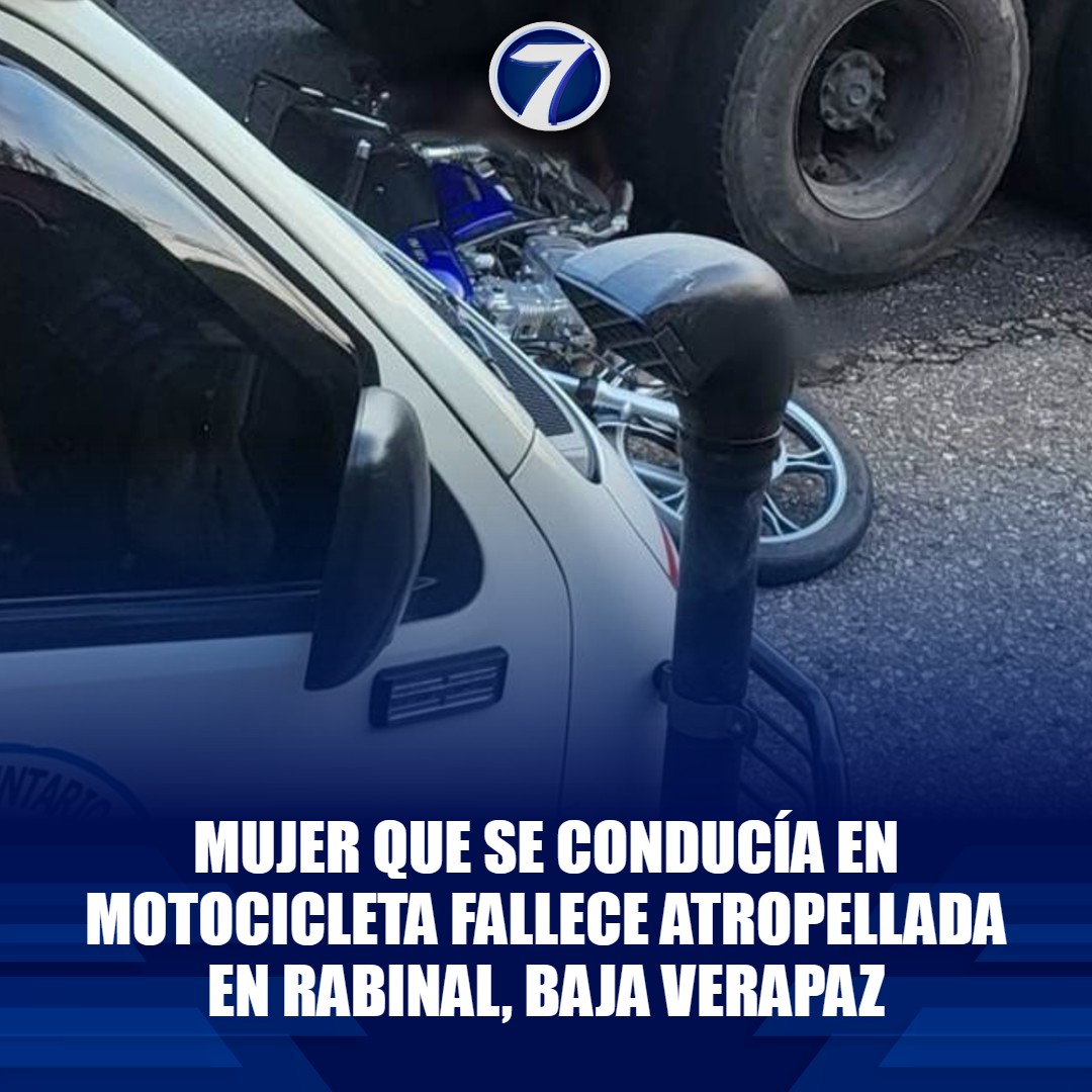 Noti7Guatemala's tweet photo. Ha sido identificada la mujer que falleció atropellada en #Rabinal, #BajaVerapaz.
➡️ https://t.co/udwwmSHTHu https://t.co/n1mTVmTwjp