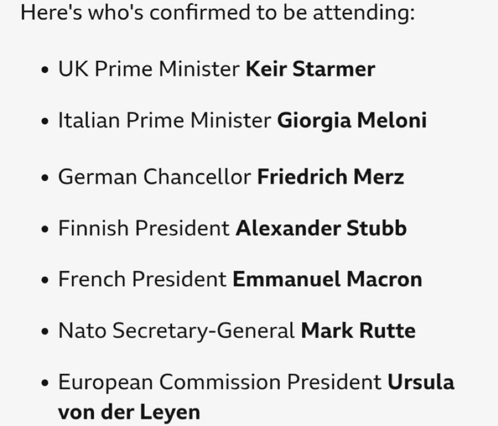 The IRONY of all these European leaders going to discuss securing the sovereignty of Ukraine when their own borders are being flooded with illegal migrants.