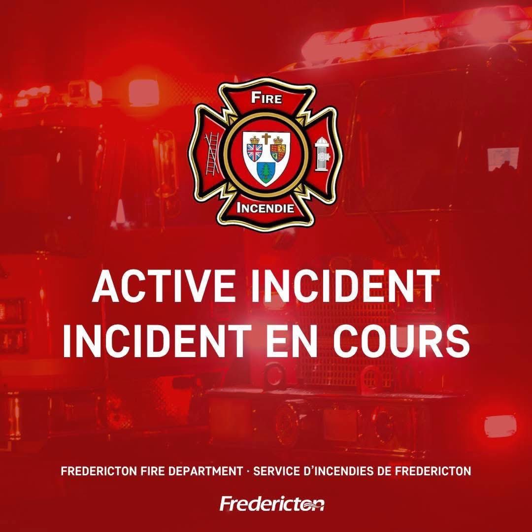 VilleFredFeu's tweet photo. Les pompiers de Fredericton interviennent sur un incendie à parc Odell et ont déployé leurs ressources de lutte contre les feux de végétation afin d’enquêter et de combattre l’incendie. Nous partagerons des mises à jour dès que de nouvelles informations seront disponibles. https://t.co/6sgd6GK6hr