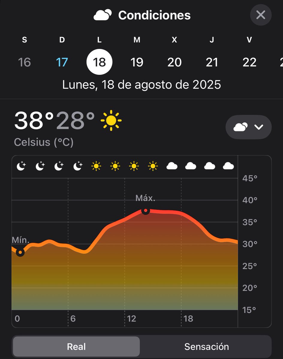 Esta noche en Molvízar se espera una mínima de 28º y mañana una máxima de 38º con humedad muy baja. El riesgo de incendio es alto.
Protegeos en las horas centrales y bebed mucha agua &amp; gazpacho.
Los negacionistas de la emergencia climática no hace falta que sigan estos consejos.