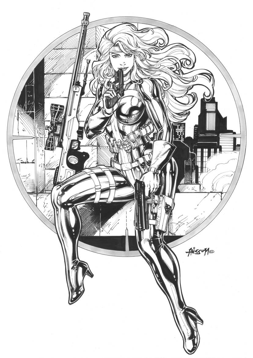 iamluke85's tweet photo. #silversable artwork by #AlissonRodrigues https://t.co/1IIRrd8Oke