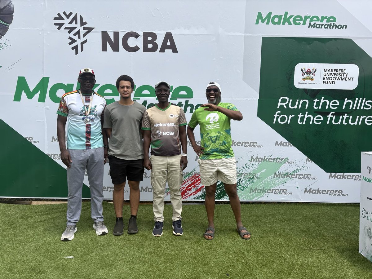 Was at the Makerere marathon today with the Main organizer, ⁦<a href="/FGimara/">FGimara</a>⁩ and Kylan Wekesa. 

Good job guys!
