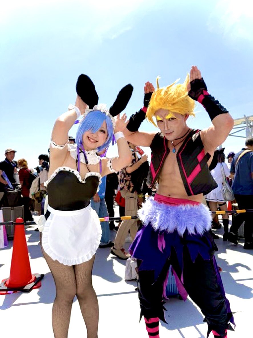 夏コミお疲れ様でした！
併せ予定なく、現地で同作品に出会う嬉しさを噛み締めました。
リゼロ併せをしてみたい...でもガッシュ併せとかもしてみたい...。
とにかくC106最高でした、ありがとうございました🙌

カペラ:<a href="/tansuuu_0614/">たんす</a> たんすさん
レム:<a href="/aiai8117/">りい🍎🍏C106両日</a> りいさん

#C106コスプレ #C106_cos