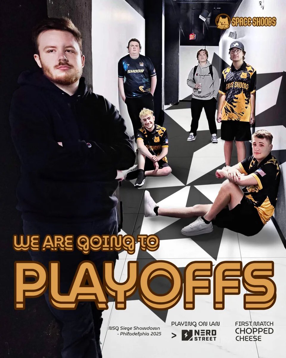 PLAYOFF DAY! - NSG PHILLY LAN

First BO3 starts at 12PM EST 🕛

SHOOBS 🆚Chopped Cheese