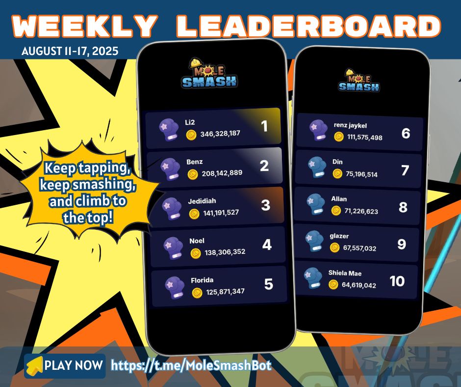 Mole Smash tweet media