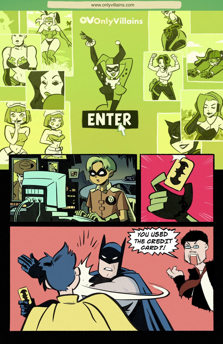 Robin uses Batman’s most important Gadget (art by <a href="/spacechipAT/">Alfredo Torres</a>) <a href="/ChannelAwesome/">Channel Awesome</a>