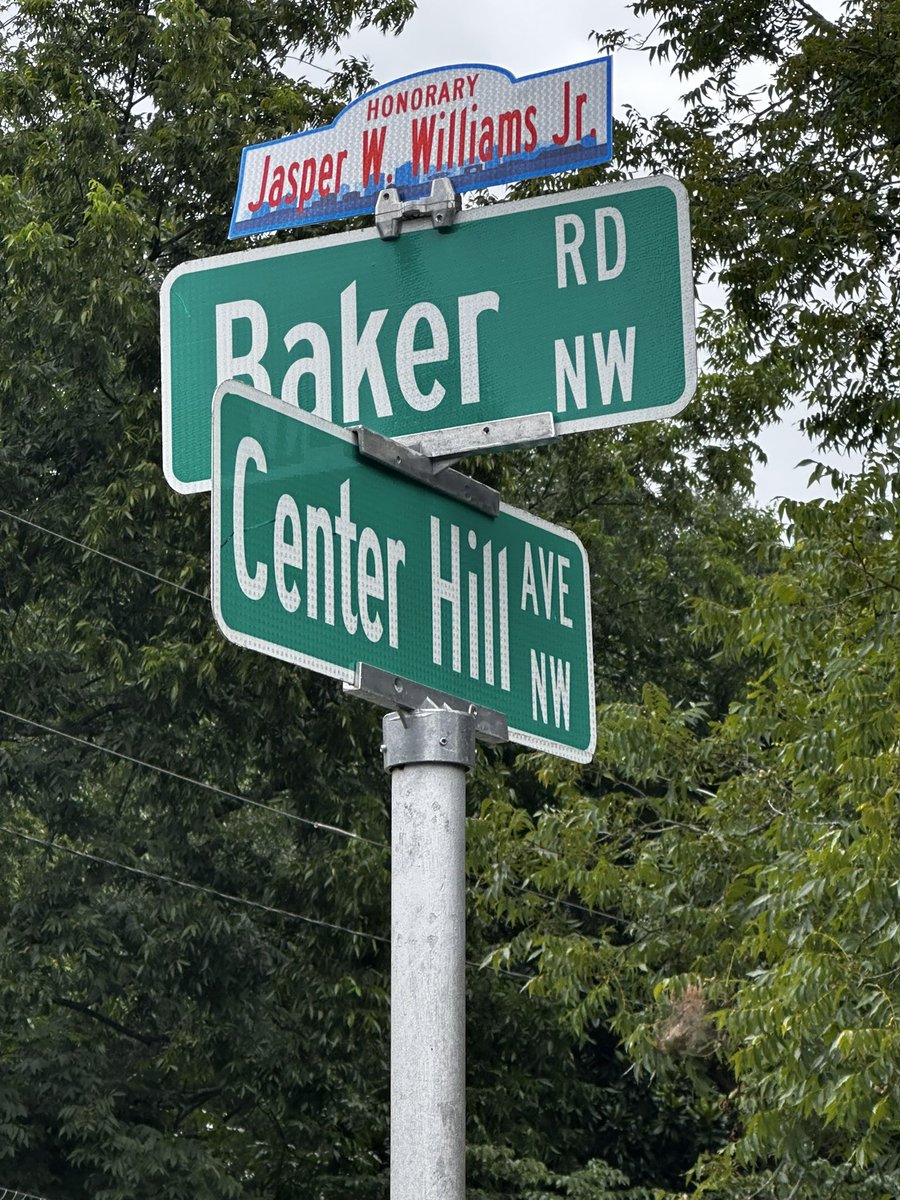 Congratulations to Rev. Jasper W. Williams, Jr. on 75 years of faithful service to our city! ✨

We proudly celebrated his legacy by designating Baker Road &amp; Center Hill Avenue as Honorary Jasper W. Williams, Jr. 

Be sure to take a drive by and see this special honor in person!