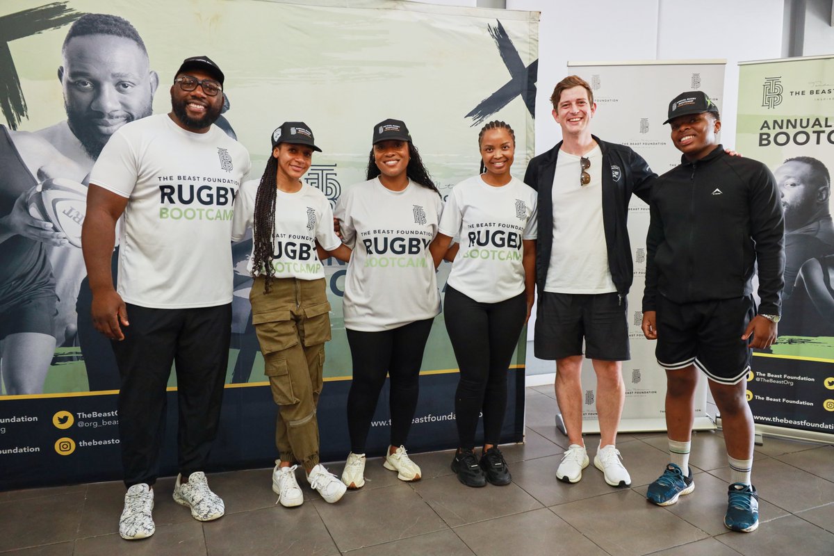 This year, we joined forces with the Shark Pups and Ignite Dreamz giving our young athletes the chance to learn, grow, and push their limits alongside a new circle of teammates.

#RugbyBootcamp2025 
#InspireUniteBuild 
#TheCourageWithin 
#TheBeastFoundation