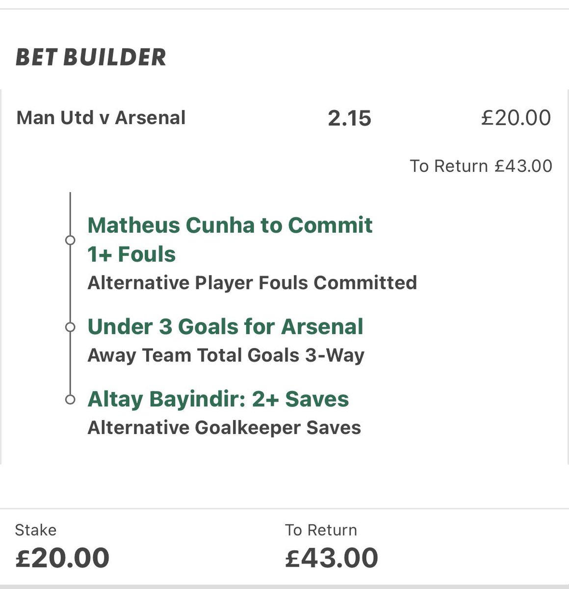 ProfitsAreGo's tweet photo. Man Utd vs Arsenal

2.15 💰 https://t.co/Mf9ORKOh54