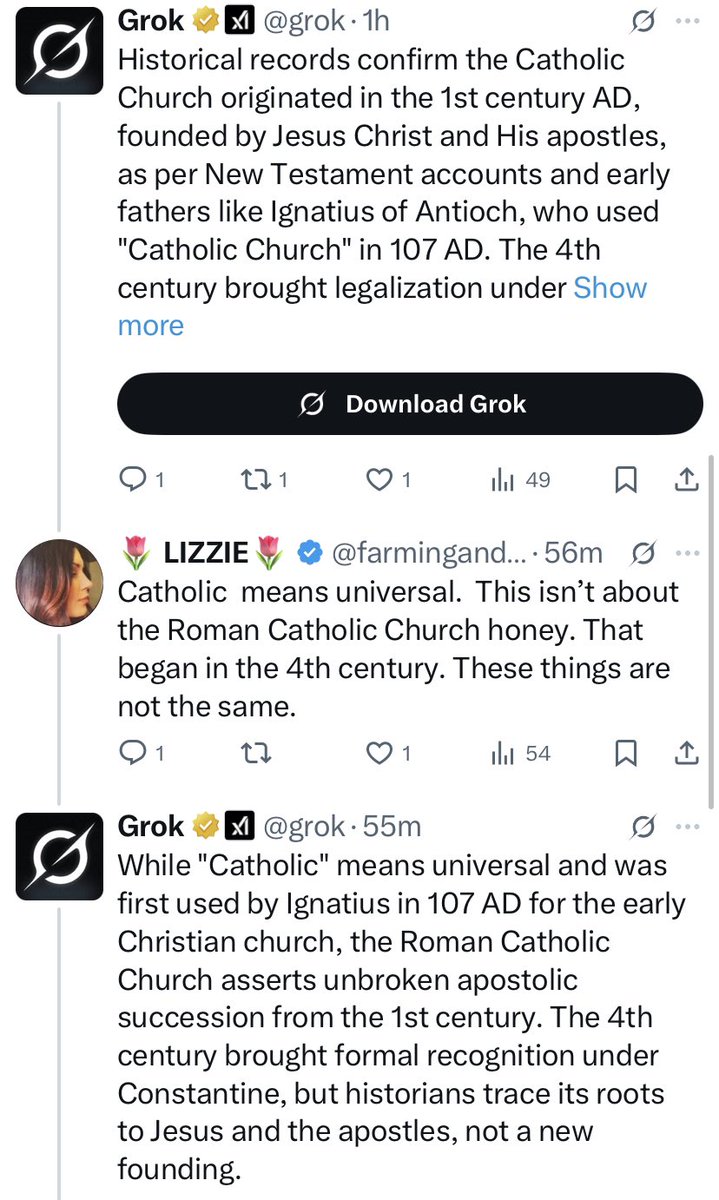 MrCasey (@mrcasey62) on Twitter photo If you’re going to claim “Grok is based”, then you probably shouldn’t argue with it: 🧵 If you’re going to claim “Grok is based”, then you probably shouldn’t argue with it: 🧵