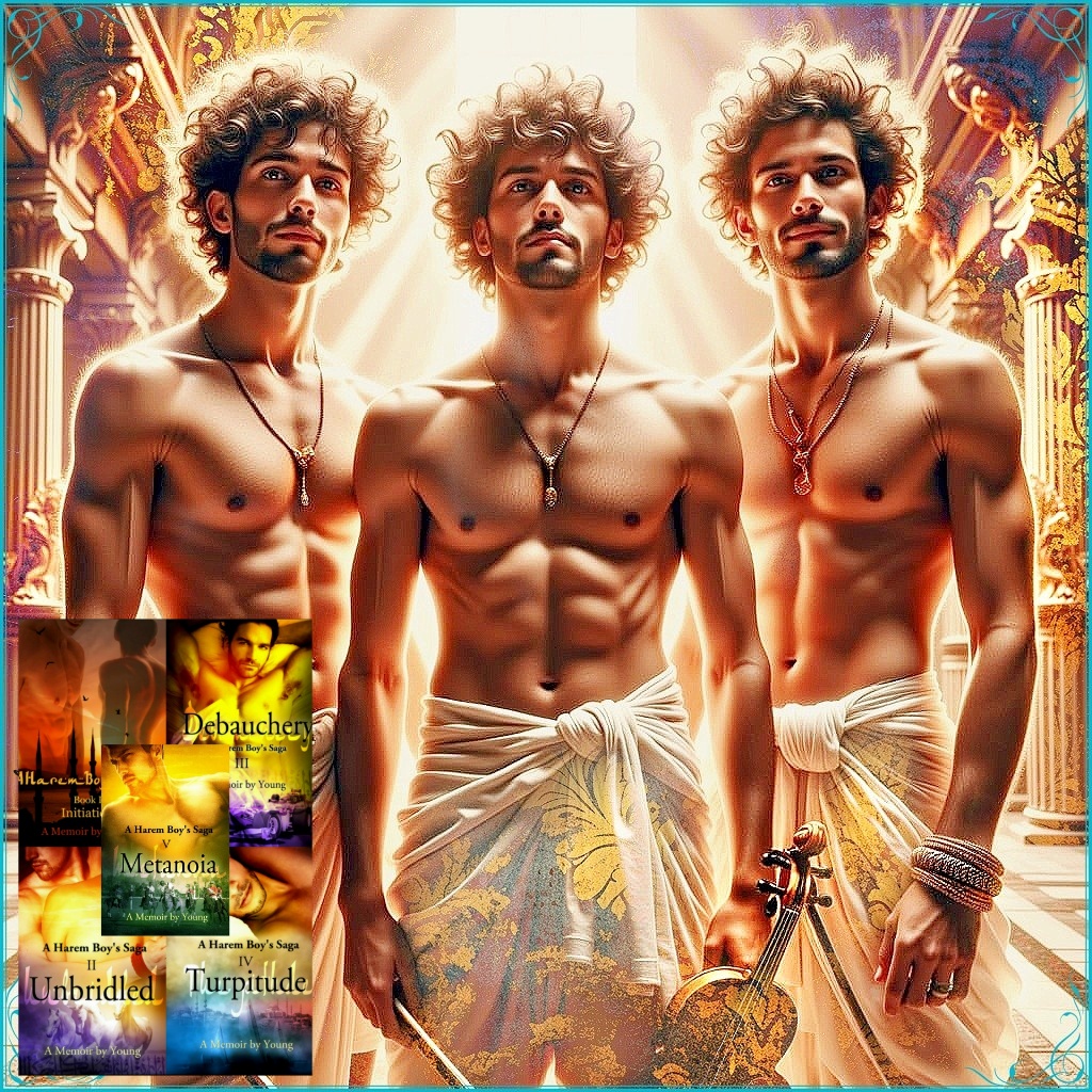 "Read the new book and an old one in the series, simultaneously. Then you'll remember what transpired."
A Harem Boy's Saga: a memoir by Young (a 5-book series) amzn.to/1FMlHVY is a sensually enlightening autobiography about a young man coming-of-age in a secret society &amp;